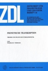 Phonetische Transkription - Wilhelm Vieregge
