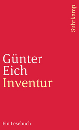 Inventur - G&uuml;nter Eich