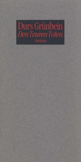Den Teuren Toten - Durs Gr&uuml;nbein
