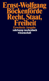 Recht, Staat, Freiheit - Ernst-Wolfgang B&ouml;ckenf&ouml;rde