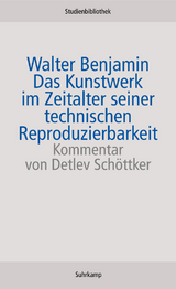 Das Kunstwerk im Zeitalter seiner technischen Reproduzierbarkeit - Walter Benjamin
