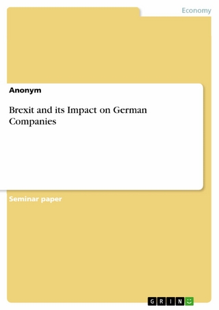 Brexit and its Impact on German Companies