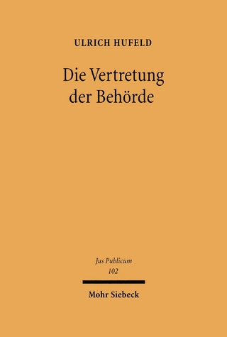 Die Vertretung der Behörde