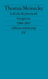 Lob der Kybernetik - Thomas Meinecke