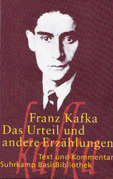 Das Urteil und andere Erz&auml;hlungen - Franz Kafka