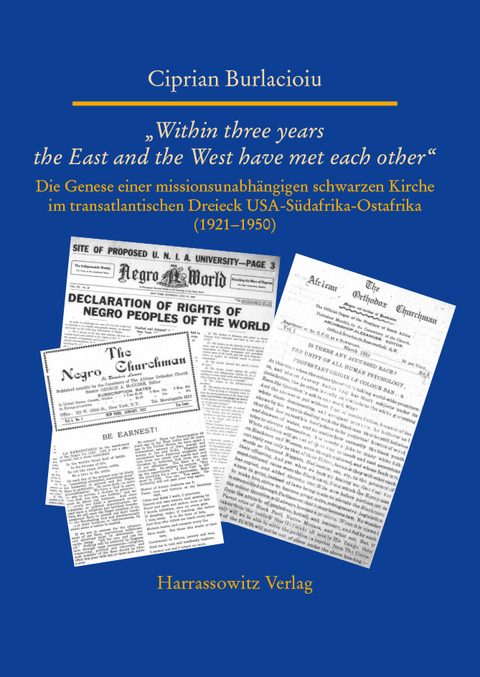 'Within three years the East and the West have met each other' -  Ciprian Burlacioiu
