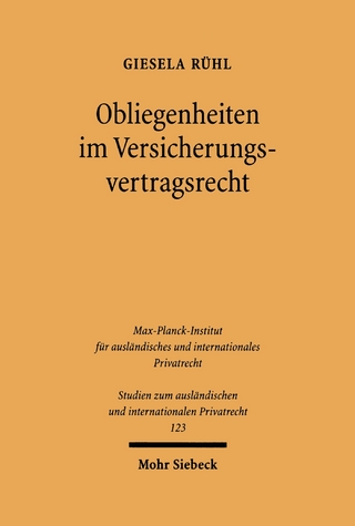 Obliegenheiten im Versicherungsvertragsrecht