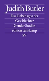 Das Unbehagen der Geschlechter - Judith Butler