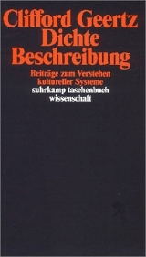 Dichte Beschreibung - Clifford Geertz