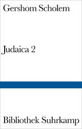 Judaica II - Gershom Scholem
