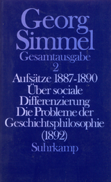 Gesamtausgabe in 24 B&auml;nden - Georg Simmel