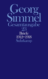 Gesamtausgabe in 24 B&auml;nden - Georg Simmel