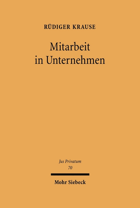 Mitarbeit in Unternehmen -  R&uuml;diger Krause
