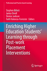 Enriching Higher Education Students' Learning through Post-work Placement Interventions - 