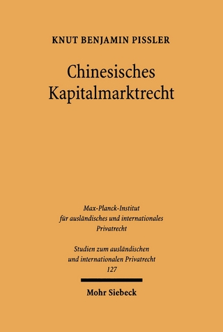 Chinesisches Kapitalmarktrecht