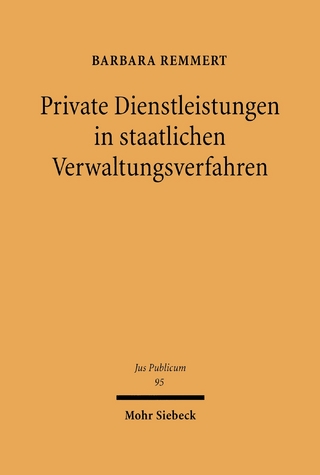 Private Dienstleistungen in staatlichen Verwaltungsverfahren