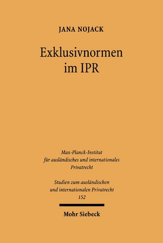 Exklusivnormen im IPR