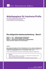 Die erfolgreiche Insolvenzanfechtung &ndash; Band 3 - Jens-Uwe Strandmann