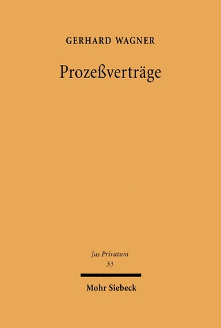Prozeßverträge
