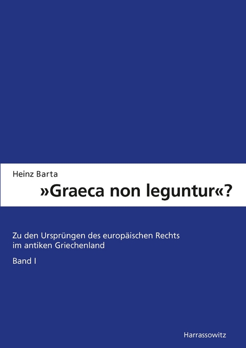 'Graeca non leguntur?' -  Heinz Barta