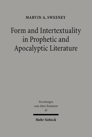 Form and Intertextuality in Prophetic and Apocalyptic Literature