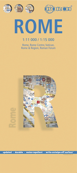 Rome, Rom, Borch Map