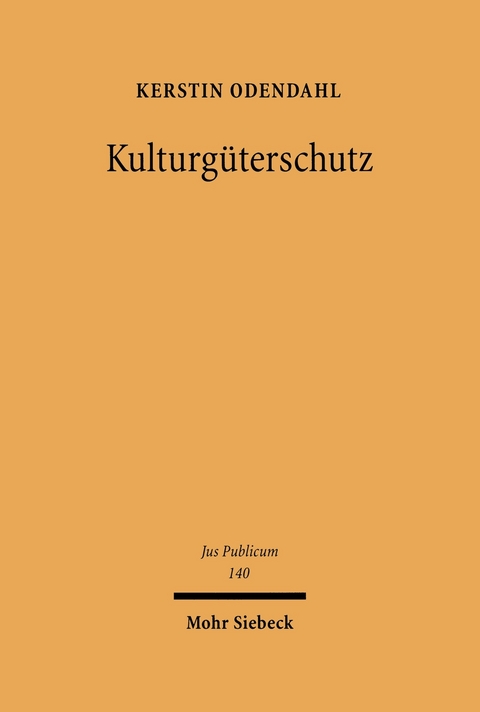 Kulturg&uuml;terschutz -  Kerstin Odendahl