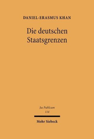Die deutschen Staatsgrenzen