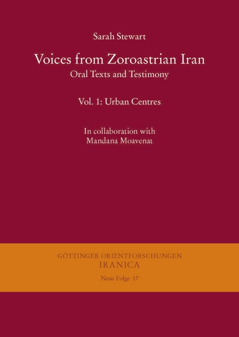 Voices from Zoroastrian Iran -  Sarah Stewart