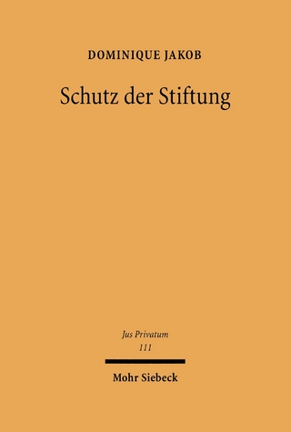 Schutz der Stiftung