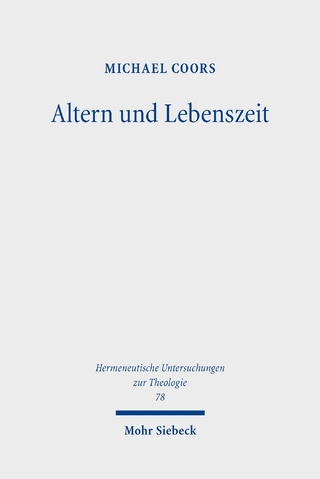 Altern und Lebenszeit
