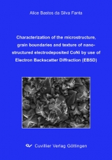 Characterization of the microstructure, grain boundaries and texture of nanostructured electrodeposited CoNi by use of Electron Backscatter Diffraction (EBSD) - Alice Bastos da Silva Fanta