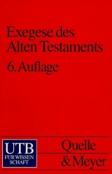 Exegese des Alten Testaments - Georg Fohrer