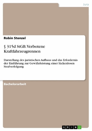 § 315d StGB. Verbotene Kraftfahrzeugrennen