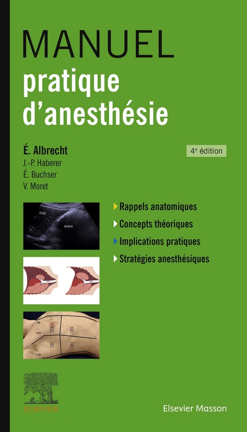 Manuel pratique d''anesth&eacute;sie -  Eric Albrecht