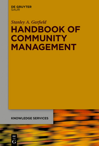 Handbook of Community Management
