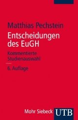 Entscheidungen des EuGH - 