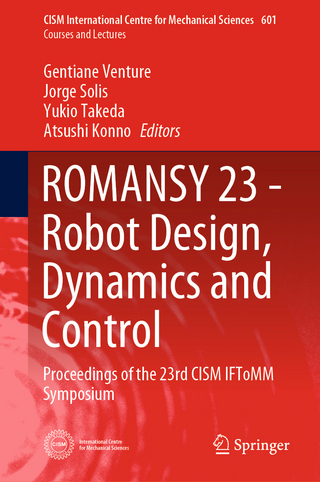 ROMANSY 23 - Robot Design, Dynamics and Control