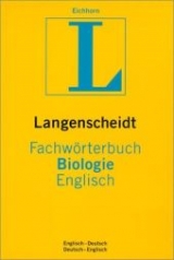 Langenscheidt Fachwörterbuch Biologie Englisch - Eichhorn, Manfred