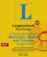 Langenscheidt Routledge e-Fachwörterbuch Wirtschaft, Handel und Finanzen, Englisch, 1 CD-ROM - 