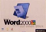 Microsoft Word 2000 auf einen Blick - Sabine Lambrich