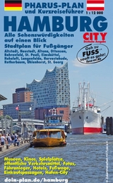 Pharus-Plan und Kurzreisef&uuml;hrer Hamburg City