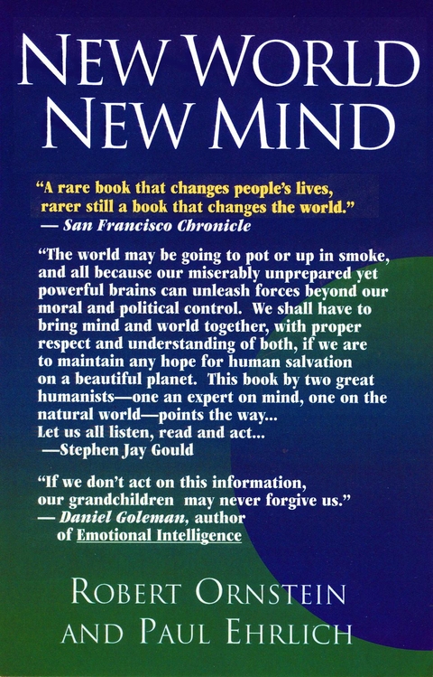 New World New Mind - Robert Ornstein, Paul Ehrlich