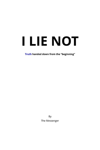 I Lie Not