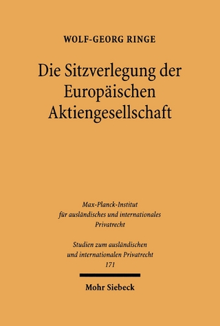 Die Sitzverlegung der Europäischen Aktiengesellschaft