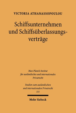 Schiffsunternehmen und Schiffsüberlassungsverträge