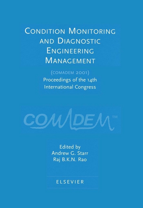 Condition Monitoring and Diagnostic Engineering Management -  B.K.N. Rao,  A. Starr
