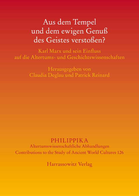 Aus dem Tempel und dem ewigen Genu&szlig; des Geistes versto&szlig;en? - 