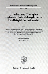 Ursachen und Therapien regionaler Entwicklungskrisen - - 