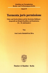 Tormenta juris permissione. - Ana Lucia Sabadell da Silva